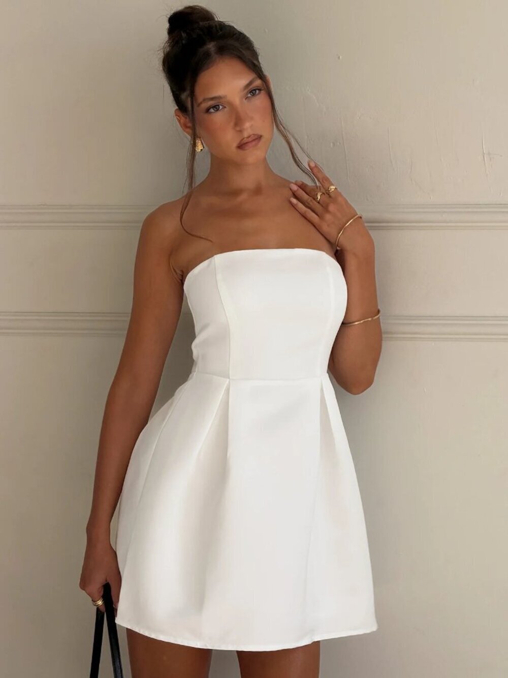 Princess Polly Spader Corset Mini Dress White Size 4